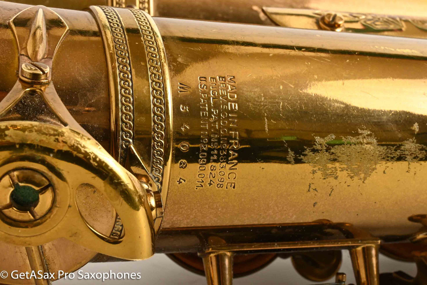Selmer Super Balanced Action Tenor Original Lacquer American Engraved Exceptional 54084