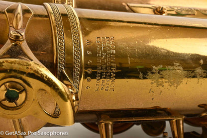 Selmer Super Balanced Action Tenor Original Lacquer American Engraved Exceptional 54084