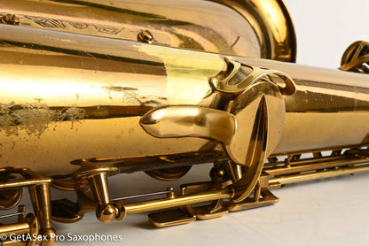 Selmer Super Balanced Action Tenor Original Lacquer American Engraved Exceptional 54084