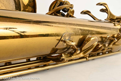 Selmer Super Balanced Action Tenor Original Lacquer American Engraved Exceptional 54084