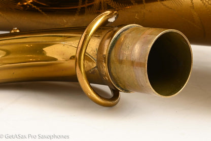 Selmer Super Balanced Action Tenor Original Lacquer American Engraved Exceptional 54084