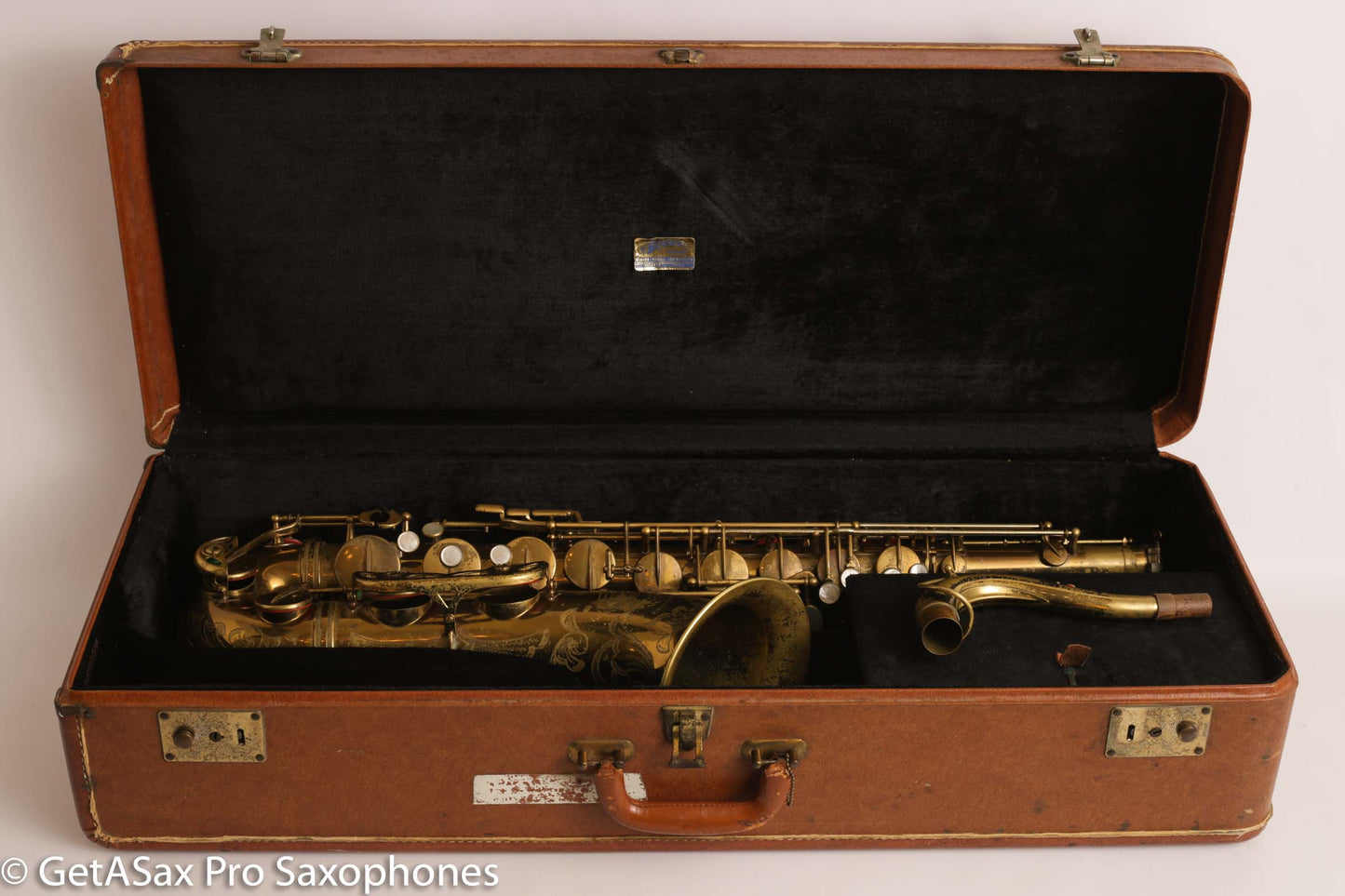 Selmer Super Balanced Action Tenor Saxophone 55024 Original Lacquer Fresh Overhaul