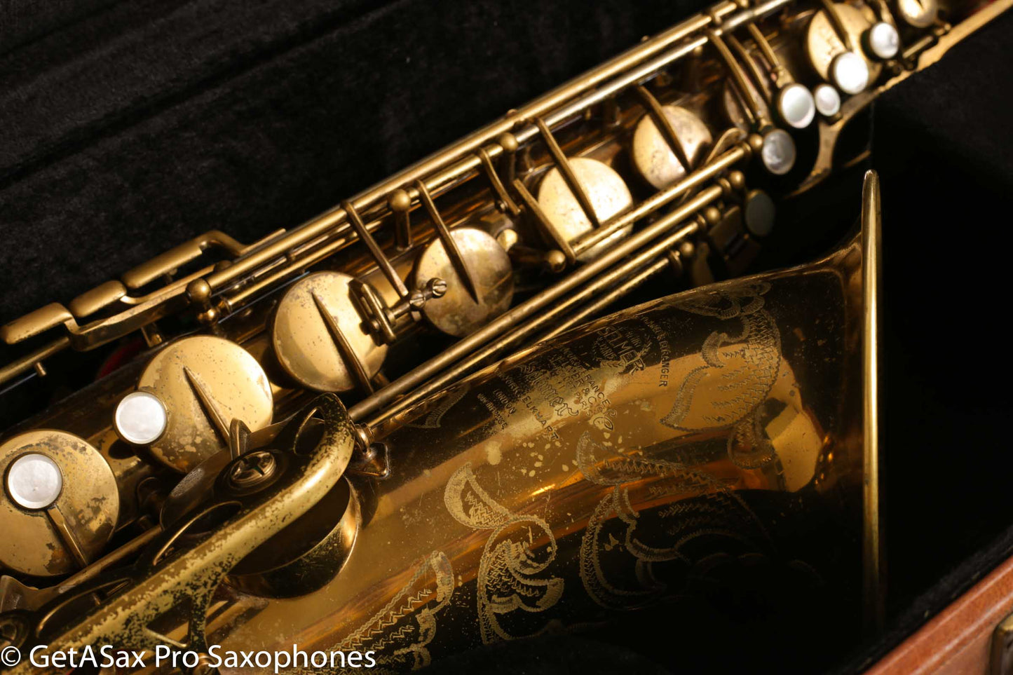 Selmer Super Balanced Action Tenor Saxophone 55024 Original Lacquer Fresh Overhaul