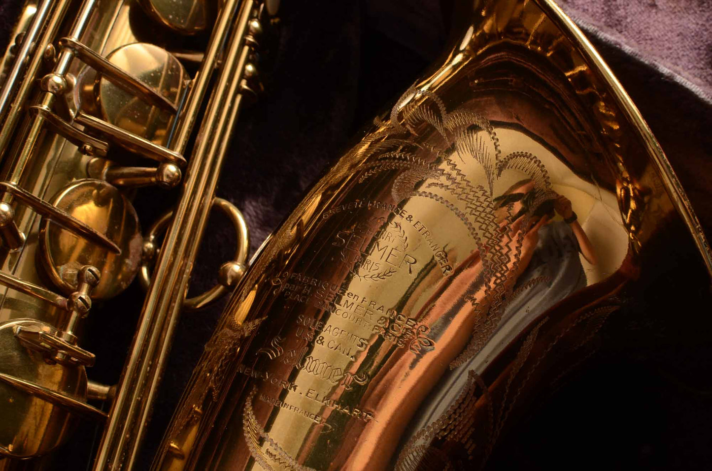 Selmer Super Balanced Action Tenor Saxophone SBA 1954 Original Lac