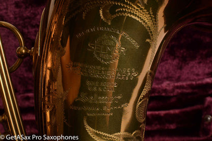 Selmer SBA Tenor Saxophone From 1952 Original Lacquer Excellent Condition