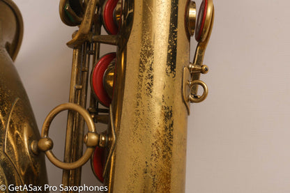 Selmer Super Balanced Action Tenor Saxophone 55024 Original Lacquer Fresh Overhaul