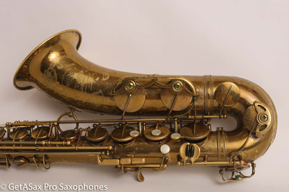 Selmer Super Balanced Action Tenor Saxophone 55024 Original Lacquer Fresh Overhaul