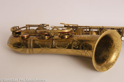 Selmer Super Balanced Action Tenor Saxophone 55024 Original Lacquer Fresh Overhaul