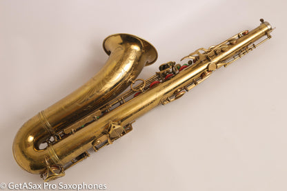 Selmer Super Balanced Action Tenor Saxophone 55024 Original Lacquer Fresh Overhaul