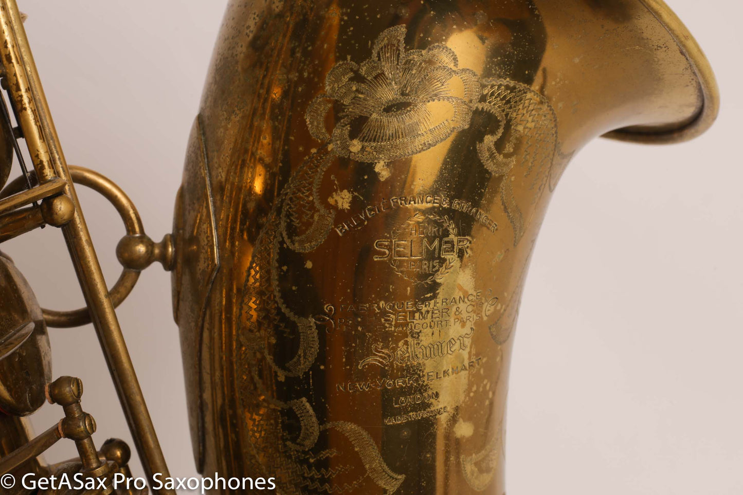 Selmer Super Balanced Action Tenor Saxophone 55024 Original Lacquer Fresh Overhaul