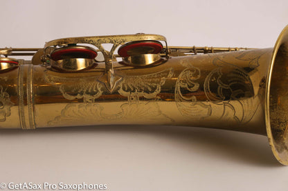 Selmer Super Balanced Action Tenor Saxophone 55024 Original Lacquer Fresh Overhaul