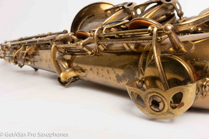 Selmer SBA Tenor 1952 Original Lacquer American Engraved Very Good Condition 47673