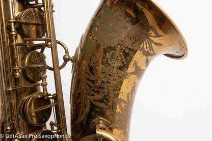 Selmer SBA Tenor 1952 Original Lacquer American Engraved Very Good Condition 47673
