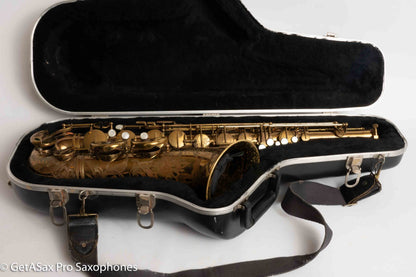 Selmer SBA Tenor 1952 Original Lacquer American Engraved Very Good Condition 47673