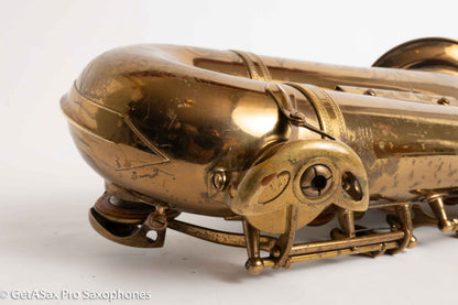 Selmer SBA Tenor 1952 Original Lacquer American Engraved Very Good Condition 47673