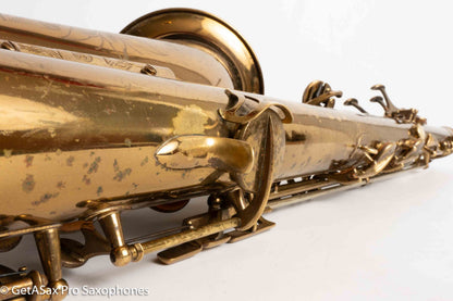 Selmer SBA Tenor 1952 Original Lacquer American Engraved Very Good Condition 47673