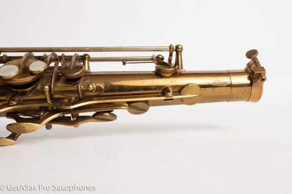 Selmer SBA Tenor 1952 Original Lacquer American Engraved Very Good Condition 47673