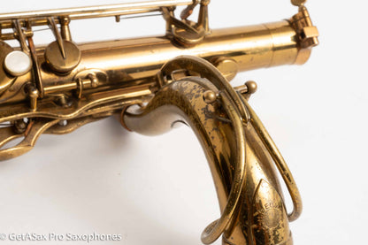 Selmer SBA Tenor 1952 Original Lacquer American Engraved Very Good Condition 47673