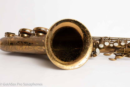 Selmer SBA Tenor 1952 Original Lacquer American Engraved Very Good Condition 47673