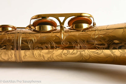 Selmer SBA Tenor Original Lacquer American Engraved Excellent Condition 49726