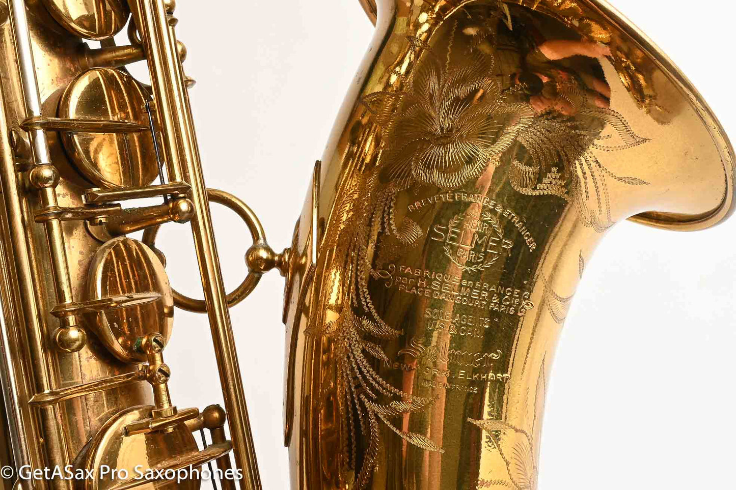 Selmer SBA Tenor Original Lacquer American Engraved Excellent Condition 49726