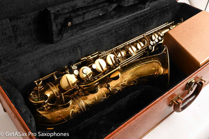 Selmer SBA Tenor Original Lacquer American Engraved Excellent Condition 49726