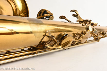 Selmer SBA Tenor Original Lacquer American Engraved Excellent Condition 49726