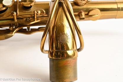 Selmer SBA Tenor Original Lacquer American Engraved Excellent Condition 49726
