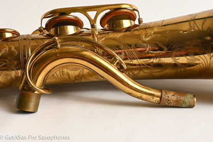 Selmer SBA Tenor Original Lacquer American Engraved Excellent Condition 49726