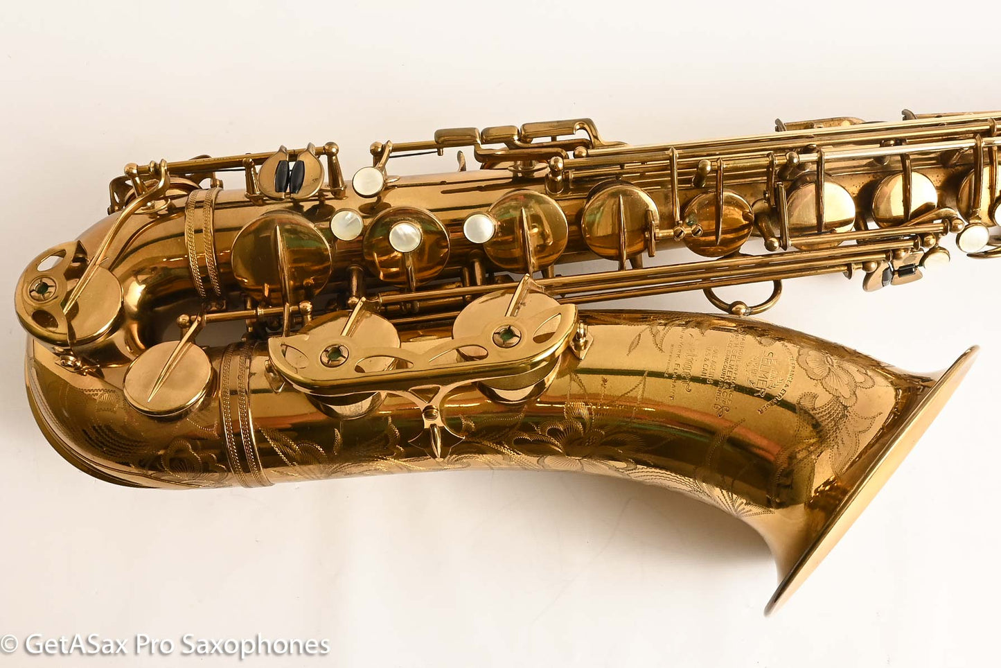 Selmer SBA Tenor Original Lacquer American Engraved Excellent Condition 49726