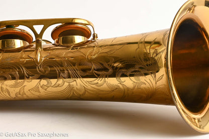 Selmer SBA Tenor Original Lacquer American Engraved Excellent Condition 49726