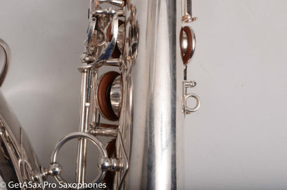Selmer SBA Tenor Original Silver Plate Excellent Condition Overhauled