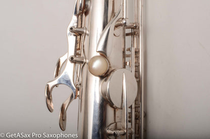 Selmer SBA Tenor Original Silver Plate Excellent Condition Overhauled