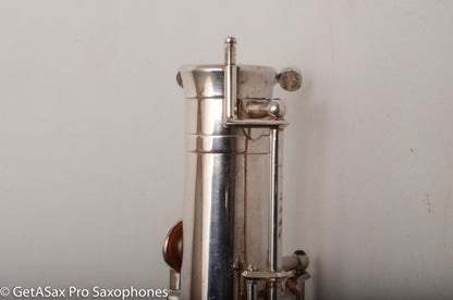 Selmer SBA Tenor Original Silver Plate Excellent Condition Overhauled