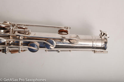 Selmer SBA Tenor Original Silver Plate Excellent Condition Overhauled