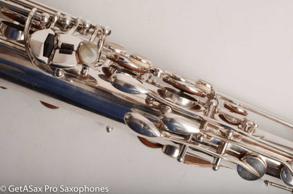 Selmer SBA Tenor Original Silver Plate Excellent Condition Overhauled