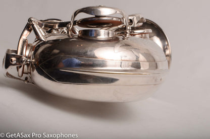 Selmer SBA Tenor Original Silver Plate Excellent Condition Overhauled