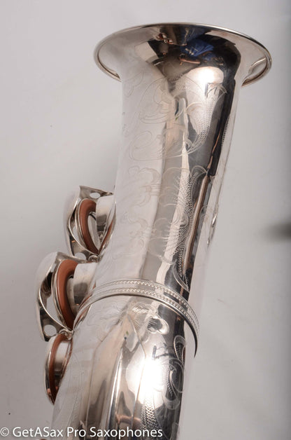 Selmer SBA Tenor Original Silver Plate Excellent Condition Overhauled