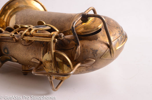 Selmer Super Sax Cigar Cutter Alto Excellent Condition Original Gold Overhauled 15579