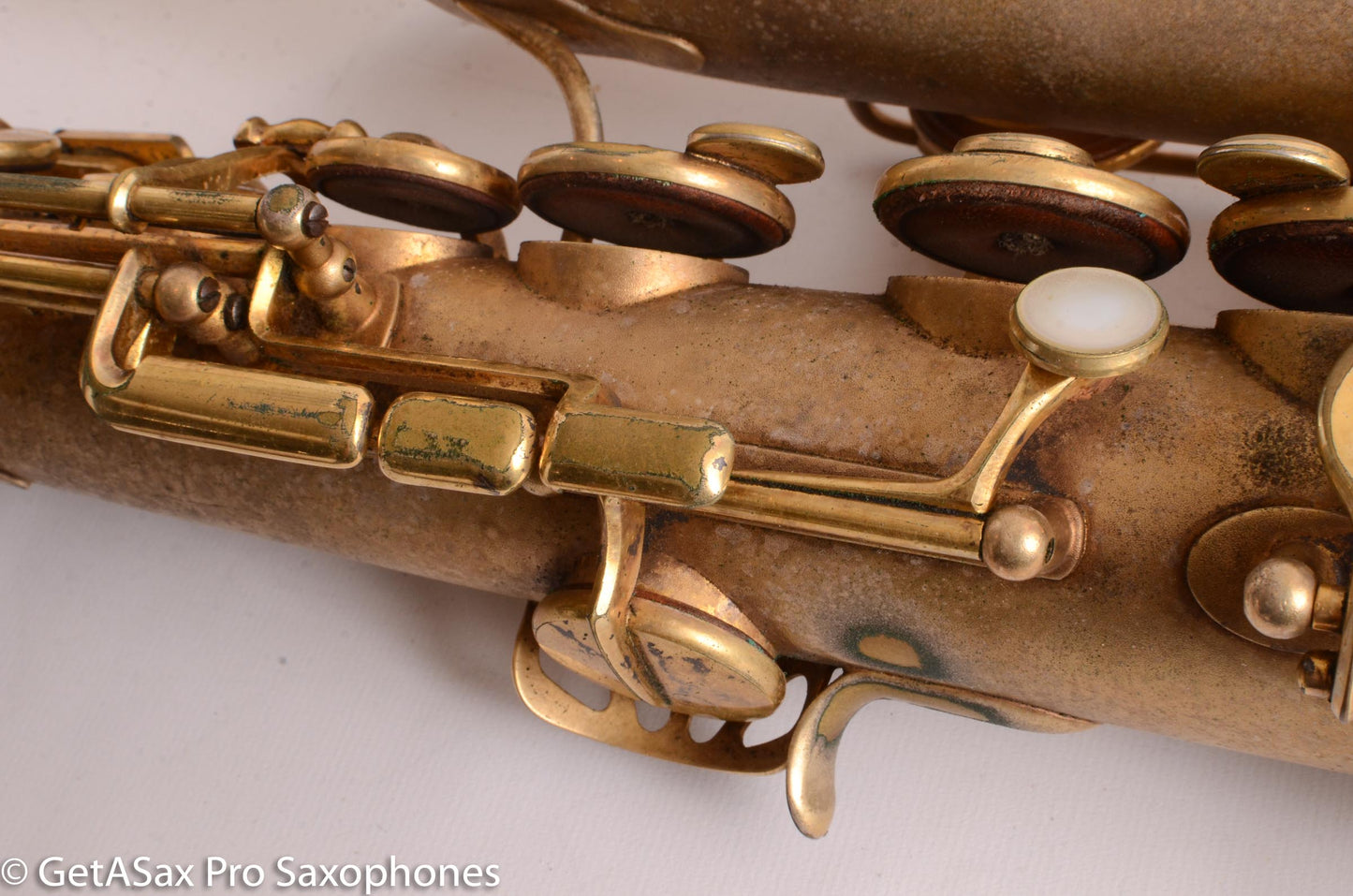 Selmer Super Sax Cigar Cutter Alto Original Gold Plate 15579