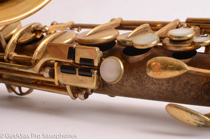 Selmer Super Sax Cigar Cutter Alto Excellent Condition Original Gold Overhauled 15579