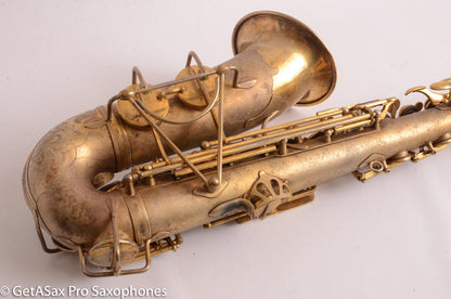 Selmer Super Sax Cigar Cutter Alto Excellent Condition Original Gold Overhauled 15579
