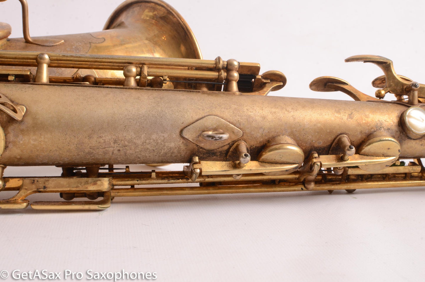 Selmer Super Sax Cigar Cutter Alto Original Gold Plate 15579