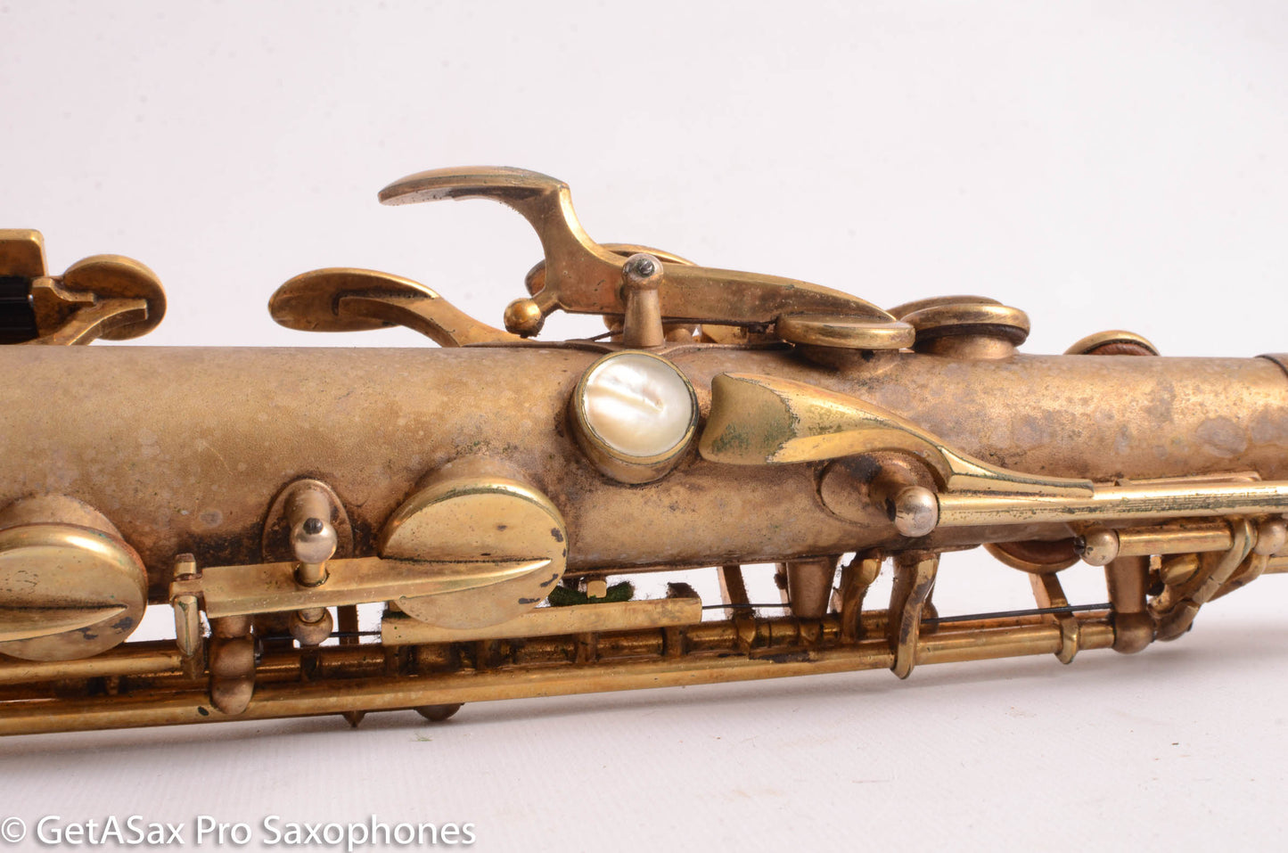 Selmer Super Sax Cigar Cutter Alto Original Gold Plate 15579