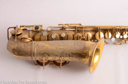 Selmer Super Sax Cigar Cutter Alto Excellent Condition Original Gold Overhauled 15579