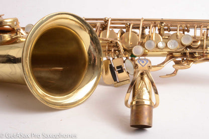 Selmer Super Action 80 Series 1 Alto 343195 Very Good Condition Great Tone!