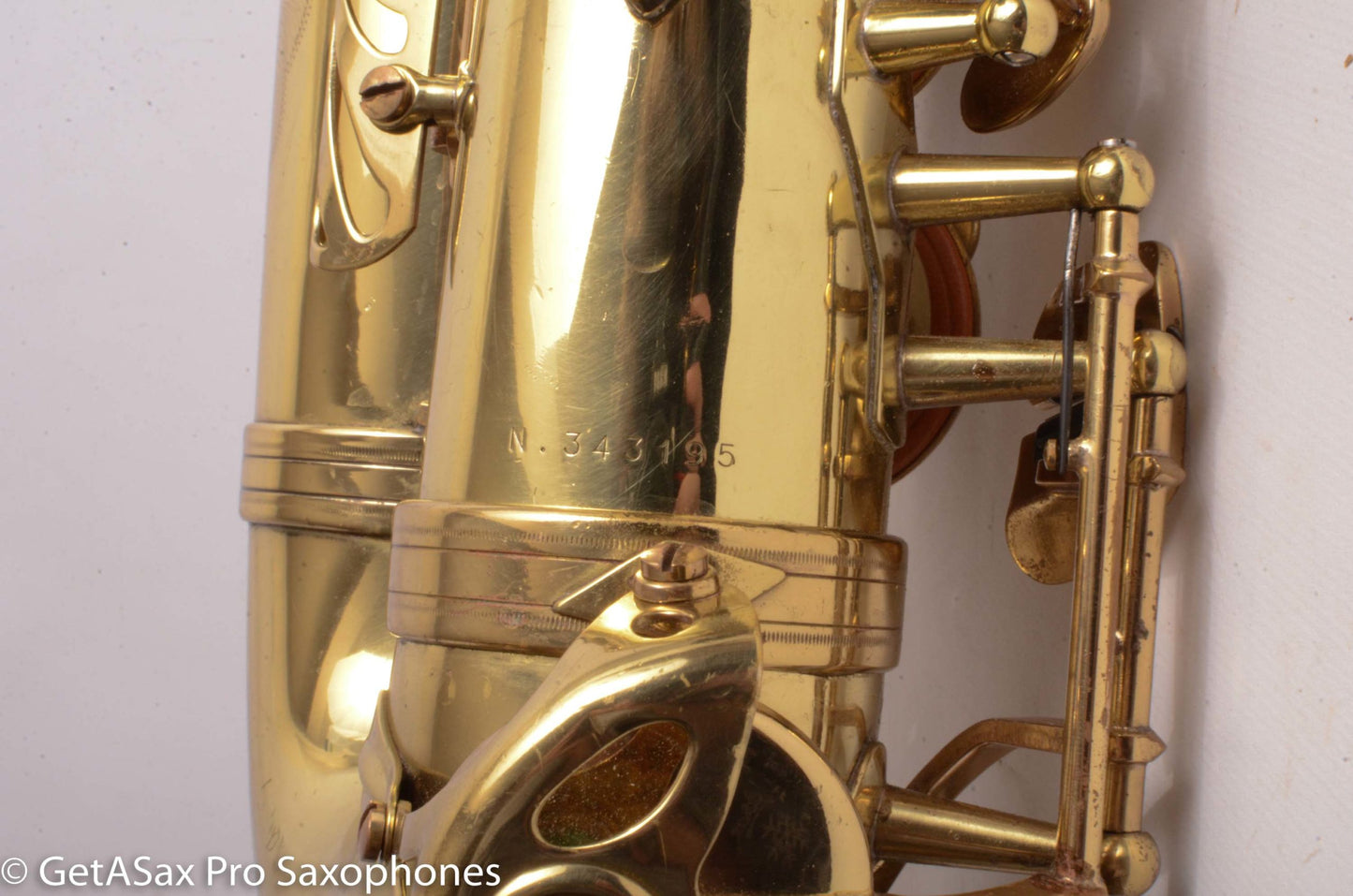 Selmer Super Action 80 Series 1 Alto 343195 Very Good Condition Great Tone!