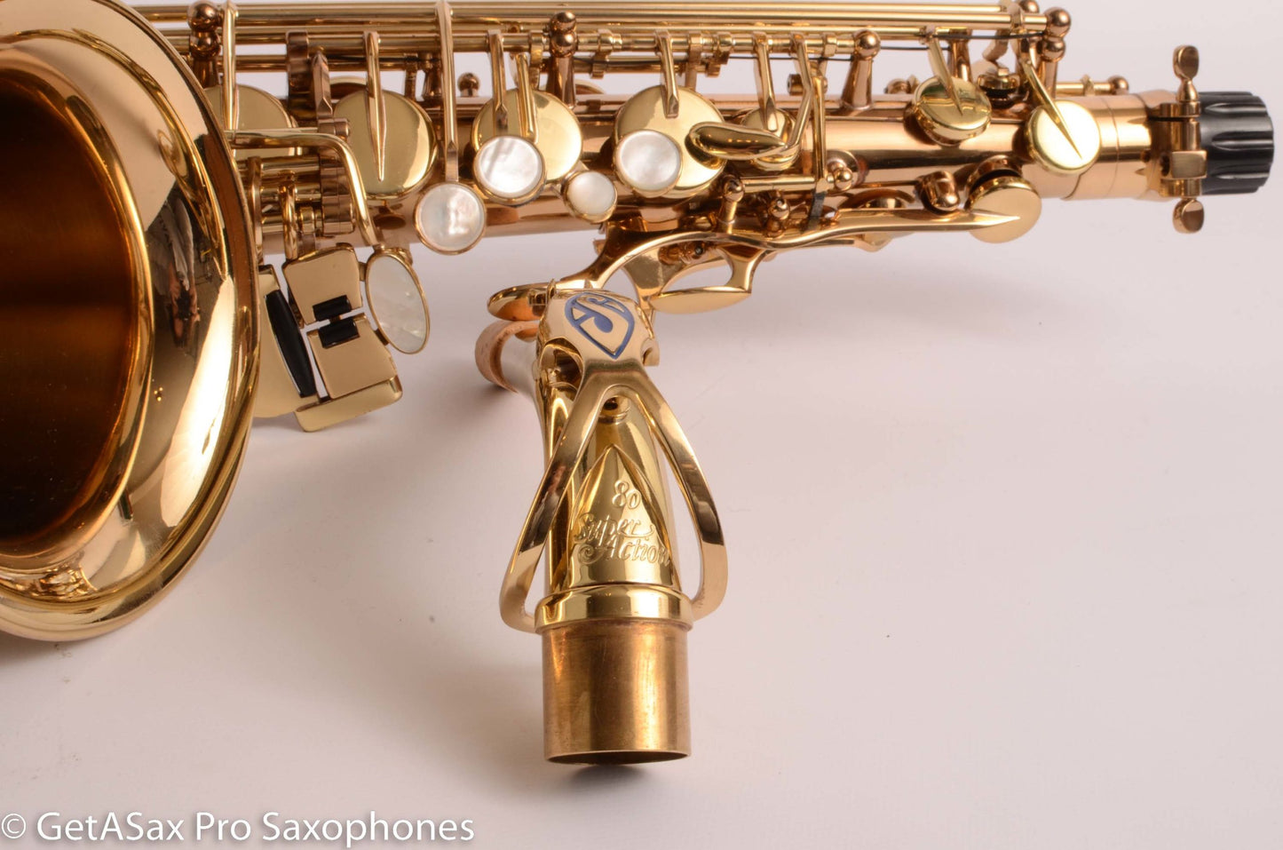 Selmer Super Action 80 Series II Alto Excellent and Fresh Overhaul Primo! 438732