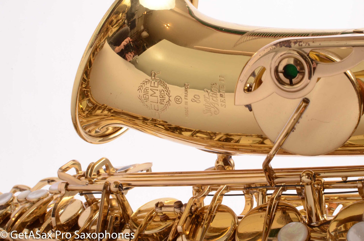 Selmer Super Action 80 Series II Alto Overhauled Excellent! 594409