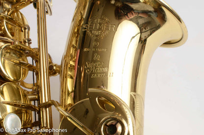 Selmer Super Action 80 Series II Alto Very Good Condition 638302
